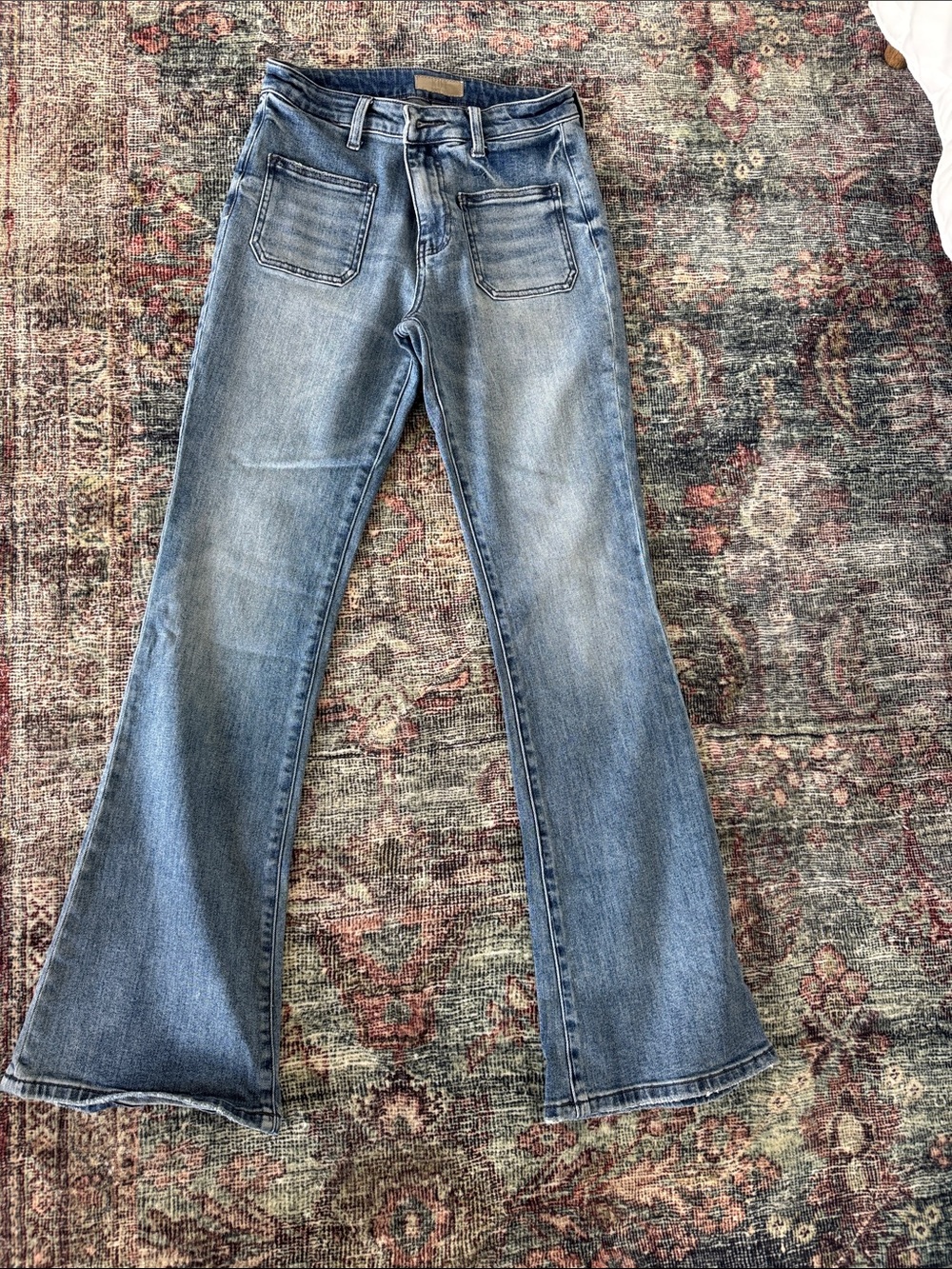 Kut from the Kloth Medium Light Blue Flare Jeans